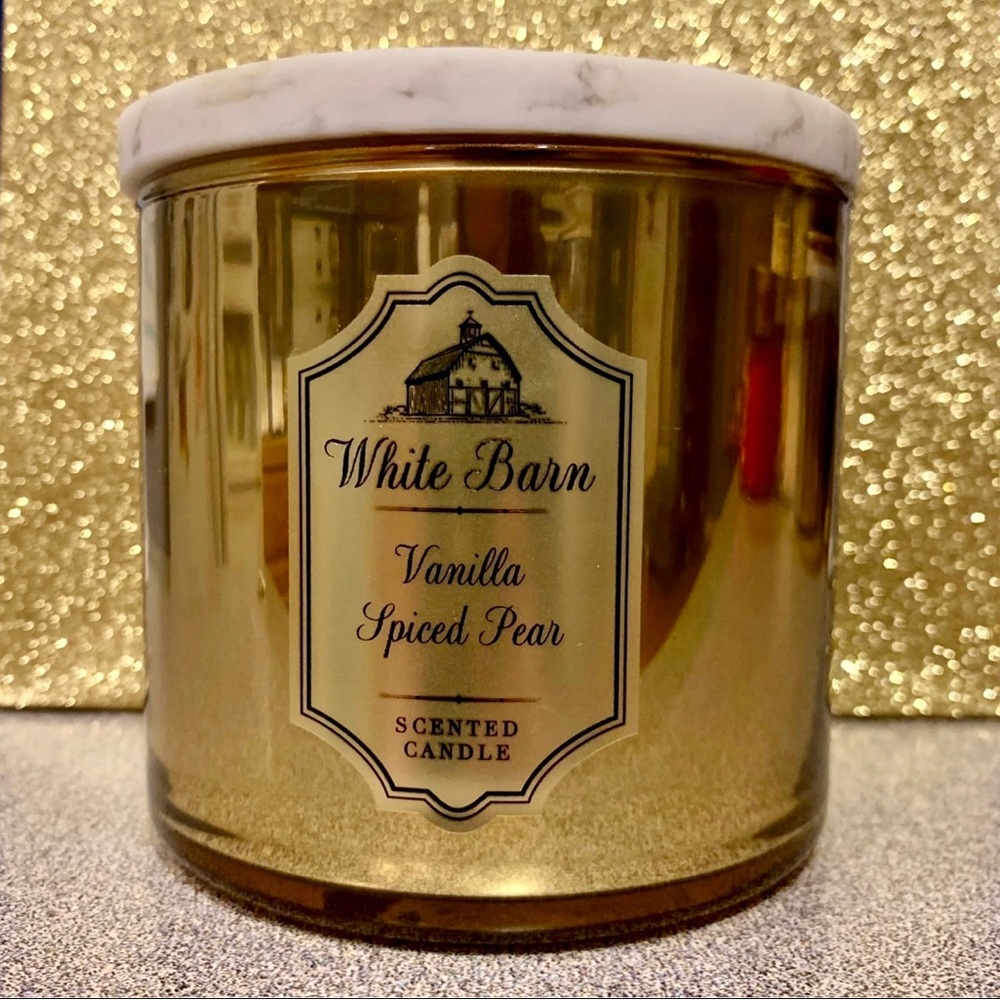 ✨Vanilla Spiced Pear Candle Bath & Body Works✨